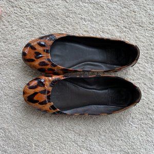 Leopard Print Tory Burch Edie Shoe